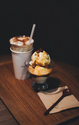Cold Coffee With Ice Cream