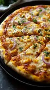 Onion Corn Pizza
